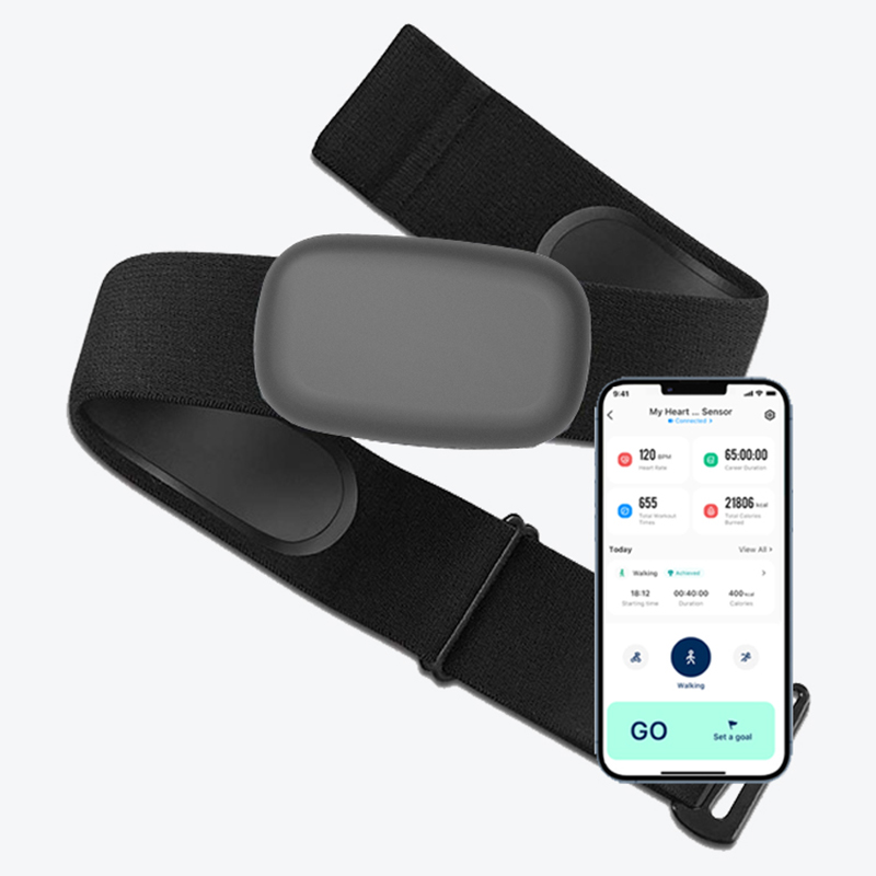 Breath Rate Monitor - FITCENT5.3 Khz Ngực Đo Nhịp Tim