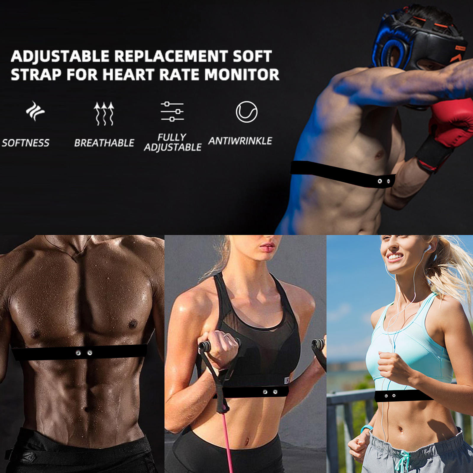 FITCENT Heart Rate Monitor Rep - đánh giá và giá Breath Rate Monitor