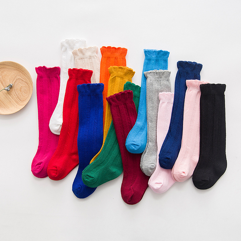 Candy Color Autumn Cotton Doub - đánh giá và giá Baby Sock Oximeter