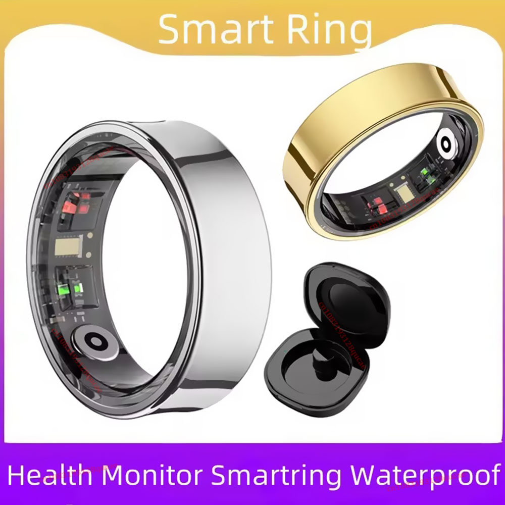 New R09 Smart Ring Men Women w - đánh giá và giá Temperature Ring Skin