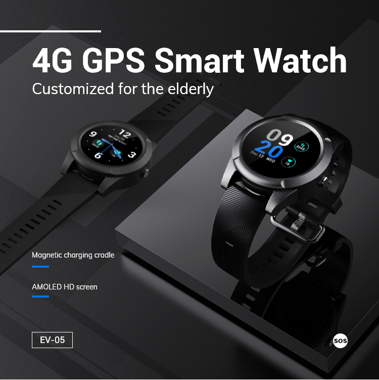 Senior GPS Tracking Smart Watc - đánh giá và giá Fall Detection Watch