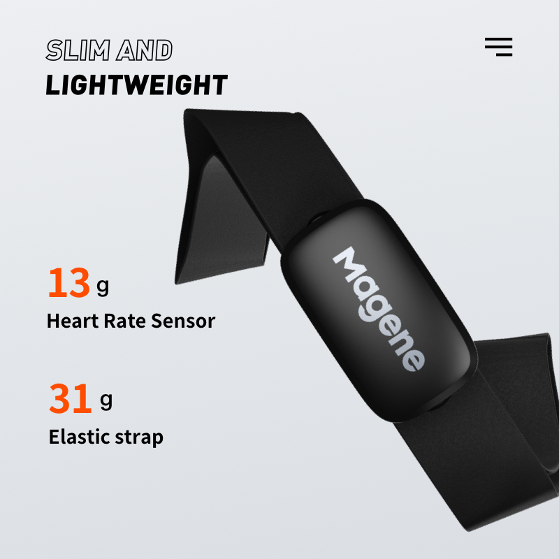 Magene H64 Đo Nhịp Tim Mover B - đánh giá và giá Breath Rate Monitor