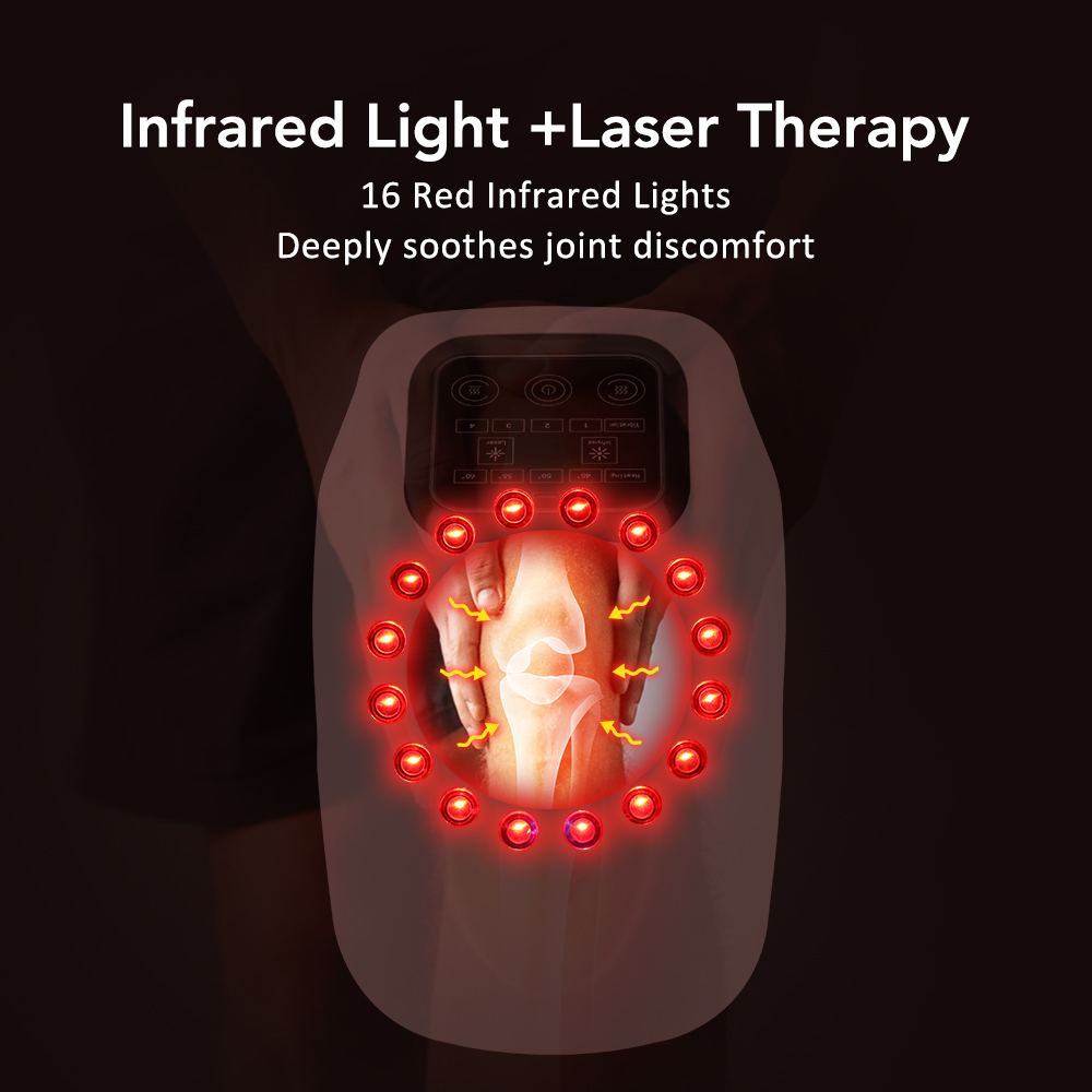 Infrared Knee Massager With 4- - đánh giá và giá Smart Knee Wrap