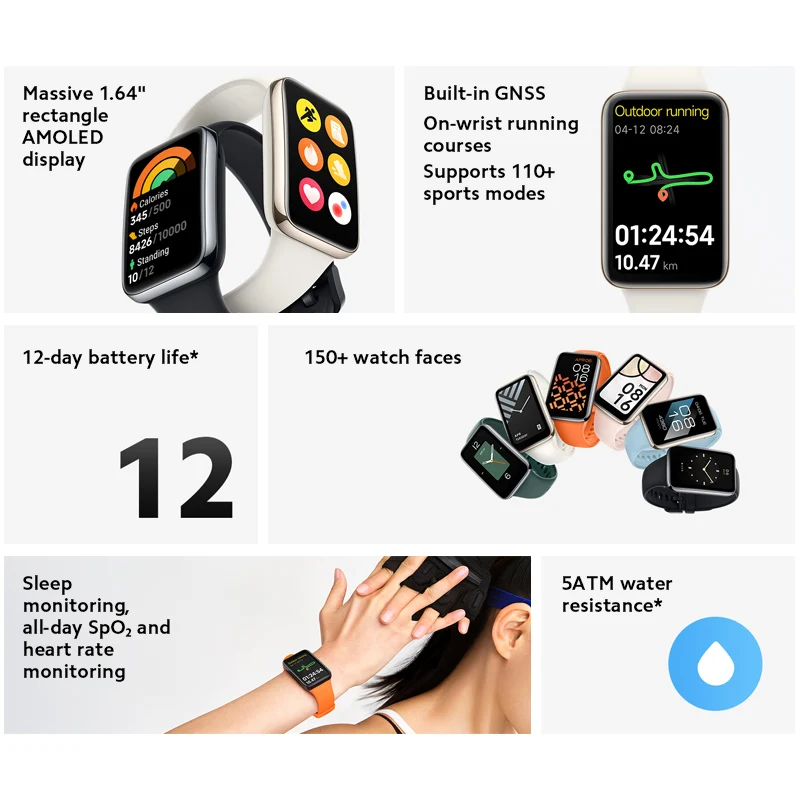 For Global Version Mi Band 7 P - đánh giá và giá Breath Rate Monitor
