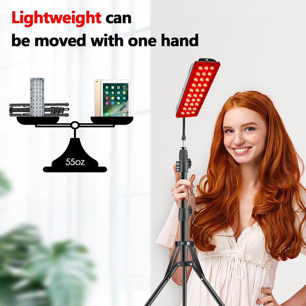 Red Light Therapy Lamp LED Inf - đánh giá và giá Galvanic Skin Sensor