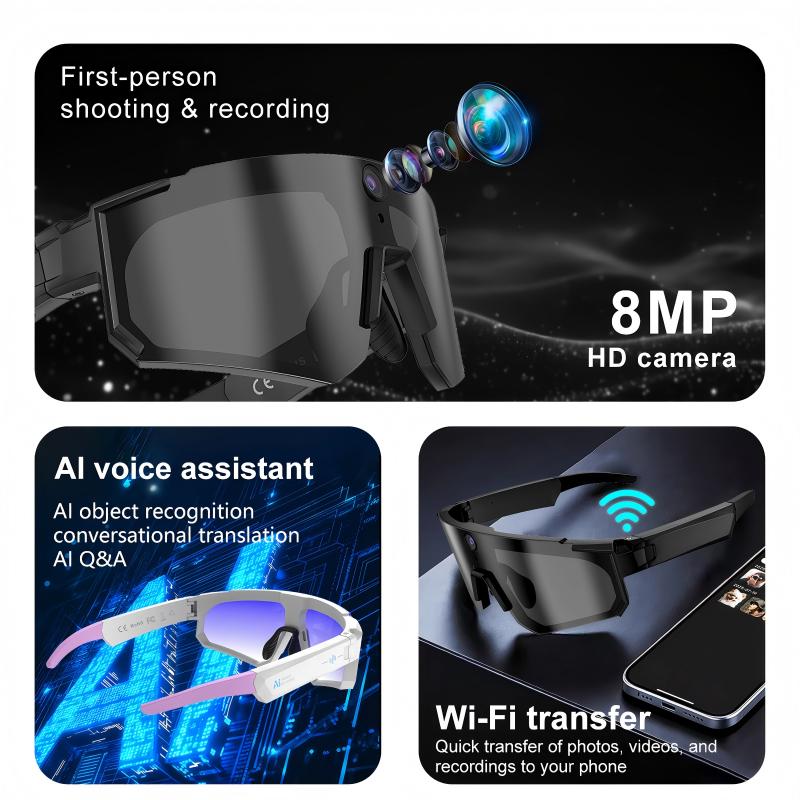 Lenovo AI Smart Glasses ChatGP - đánh giá và giá Smart Glasses Lens