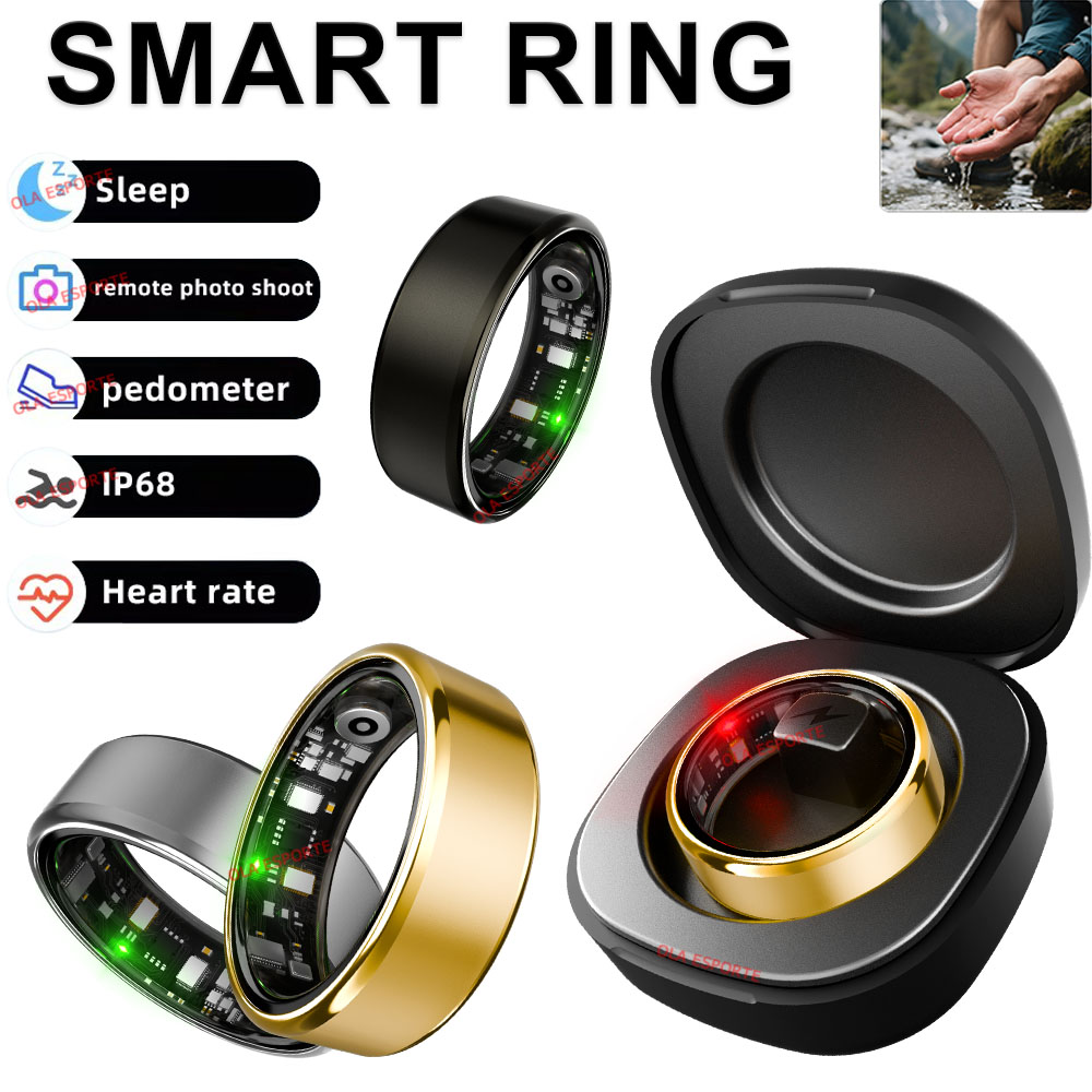 R09 Smart Ring Men Women with  - đánh giá và giá Temperature Ring Skin