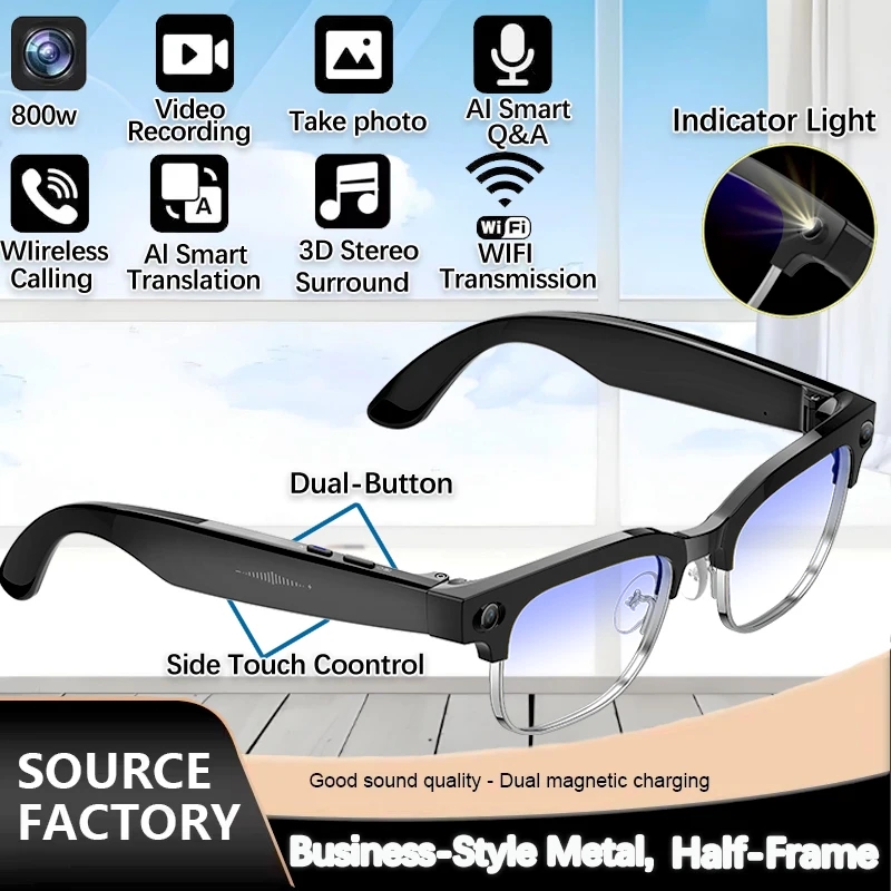 2026 New 8MP Ultra-Wide HD Cam - đánh giá và giá Smart Glasses Lens