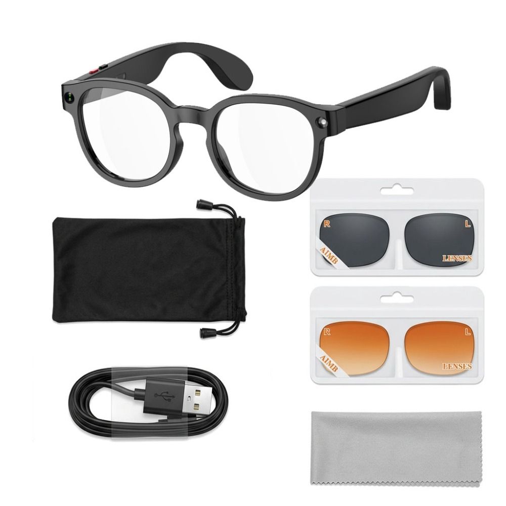 2 in 1 AI Smart Glasses HD Pho - đánh giá và giá Smart Glasses Lens