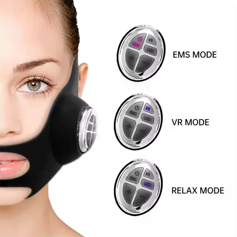 V Face Lifting EMS Facial Mask - đánh giá và giá Galvanic Skin Sensor