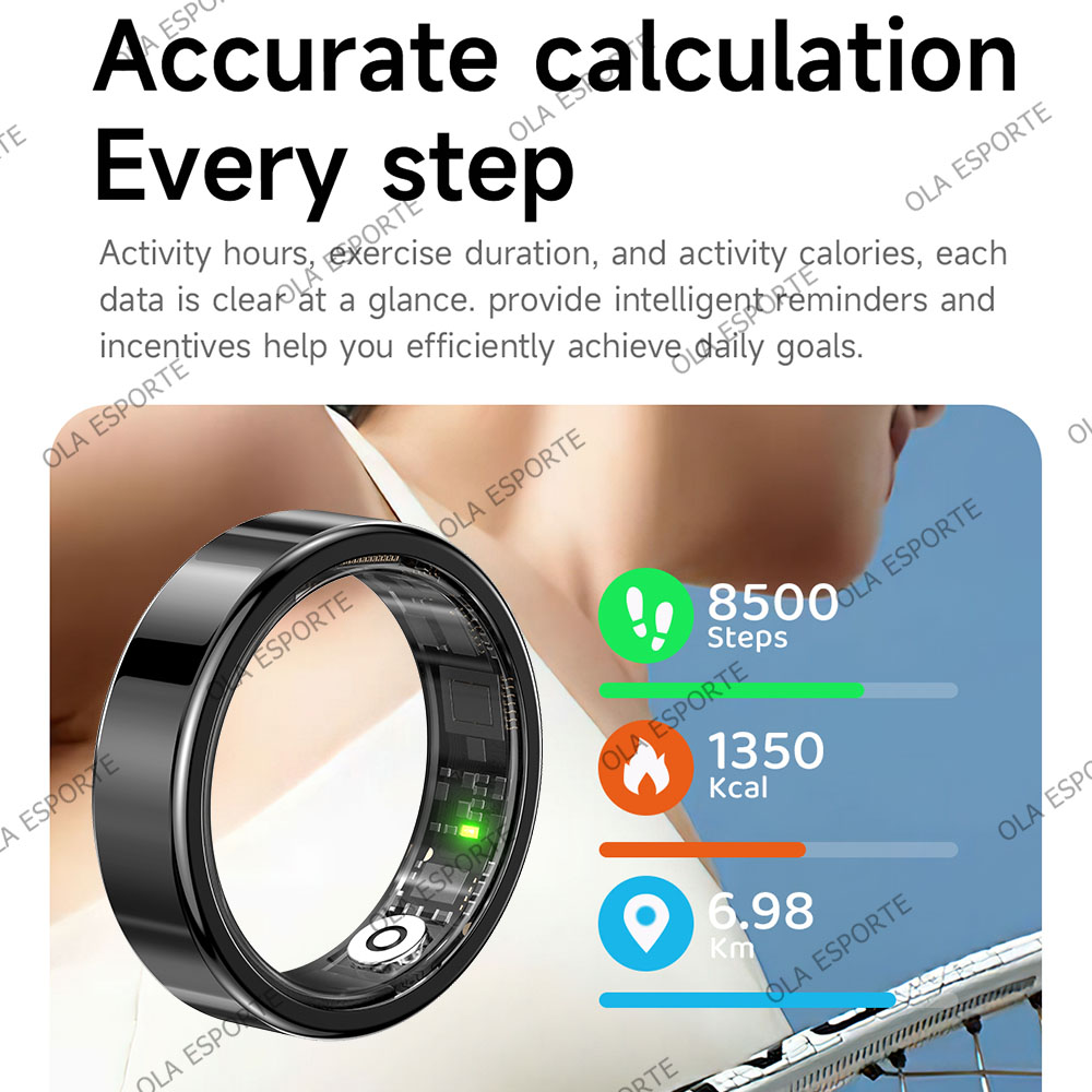 New R09 Smart Ring Men Women w - đánh giá và giá Temperature Ring Skin