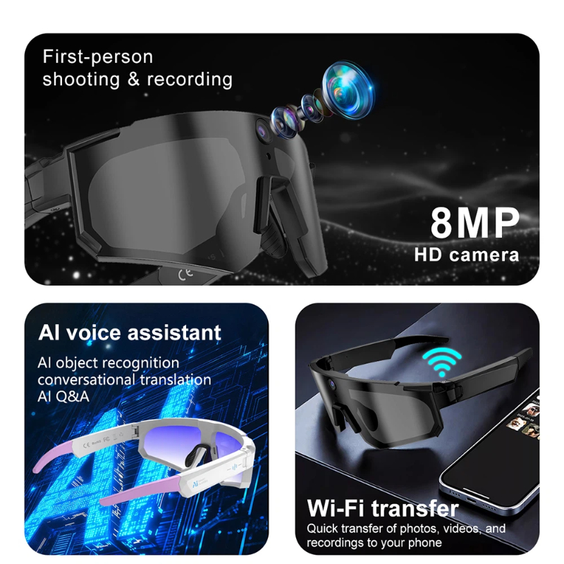 Mijia Al Smart Glasses Cycling - đánh giá và giá Smart Glasses Lens