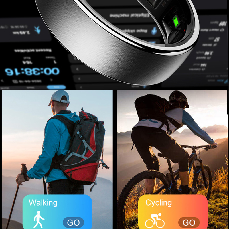 R10 Charging Case Smart Ring M - đánh giá và giá Temperature Ring Skin