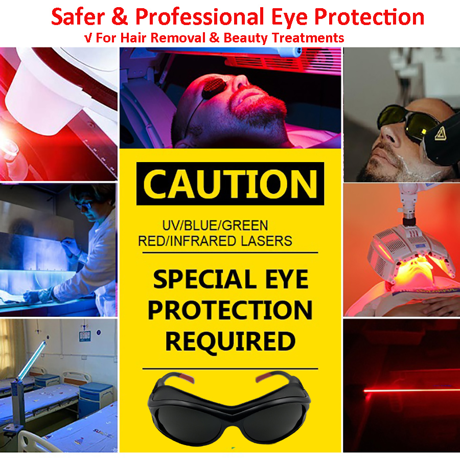 IPL Laser Hair Removal Glasses - đánh giá và giá Light Therapy Glasses