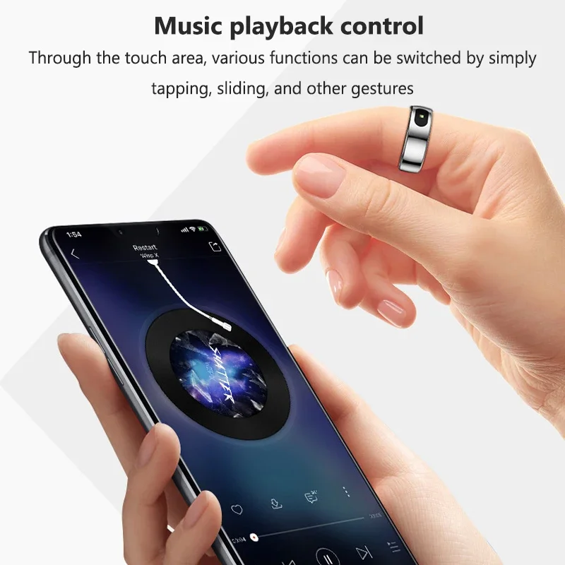 R08 Smart Ring Men Women Charg - đánh giá và giá Temperature Ring Skin