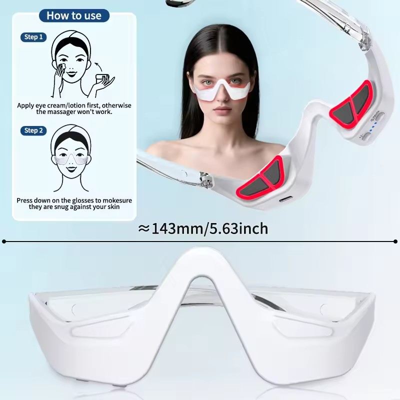 Under Eye Red Light Therapy De - đánh giá và giá Light Therapy Glasses