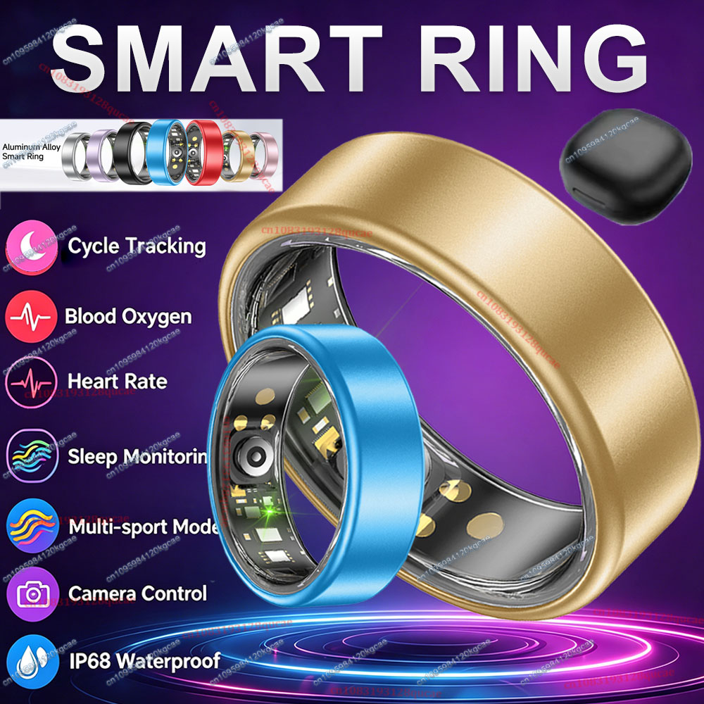 R09 Smart Ring Men Women with  - đánh giá và giá Temperature Ring Skin