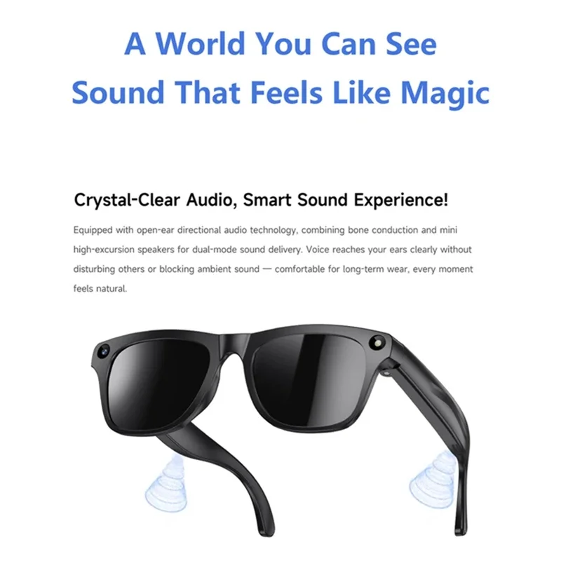 Lenovo AI Smart Glasses 8K HD  - đánh giá và giá Smart Glasses Lens