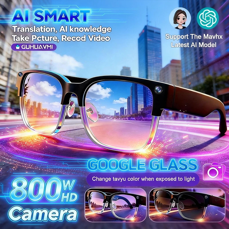 2026New 800W Pixel Camera Smar - đánh giá và giá Smart Glasses Lens