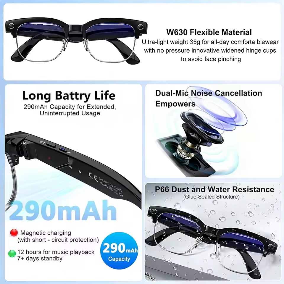 2026New 800W Pixel Camera Smar - đánh giá và giá Smart Glasses Lens
